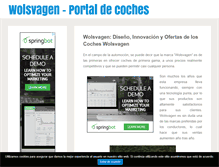 Tablet Screenshot of miwolsvagen.com